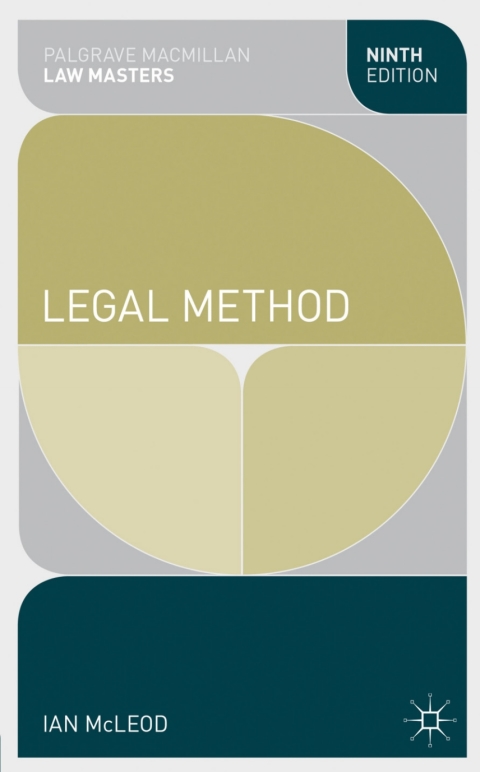 Cover image for book Legal Method