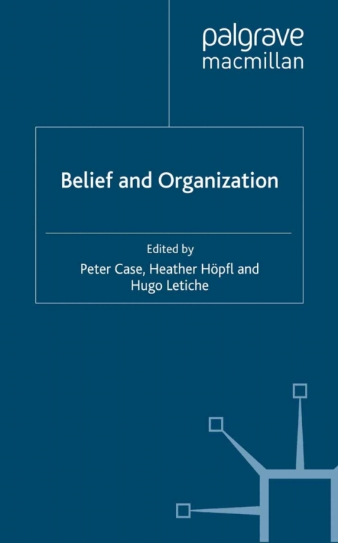 Cover image for book Belief and Organization