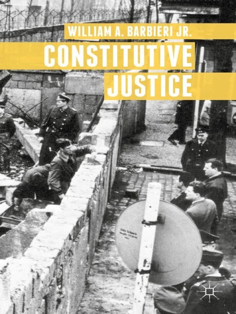 Cover image for book Constitutive Justice