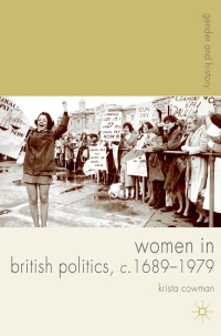 Omslagafbeelding: Women in British Politics, c.1689-1979 1st edition 9780230545564