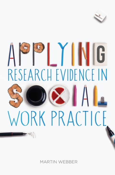 Cover image for book Applying Research Evidence in Social Work Practice