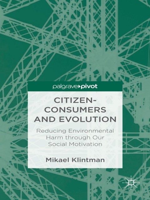 Cover image for book Citizen-Consumers and Evolution