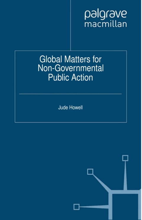 Cover image for book Global Matters for Non-Governmental Public Action