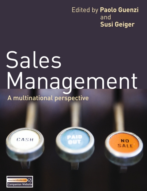 Cover image for book Sales Management