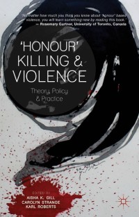 Cover image: 'Honour' Killing and Violence 9781137289544