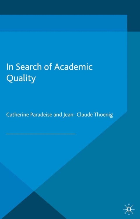 Cover image for book In Search of Academic Quality