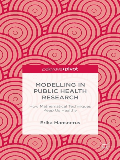 Cover image for book Modelling in Public Health Research