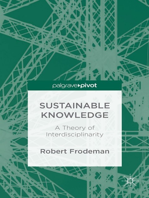 Cover image for book Sustainable Knowledge