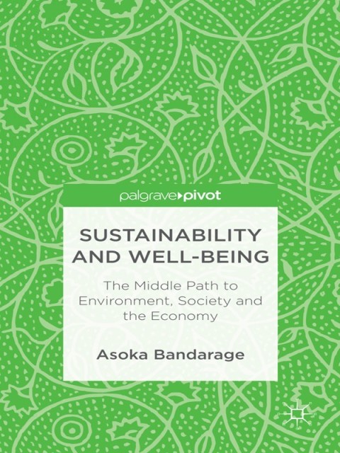 Cover image for book Sustainability and Well-Being