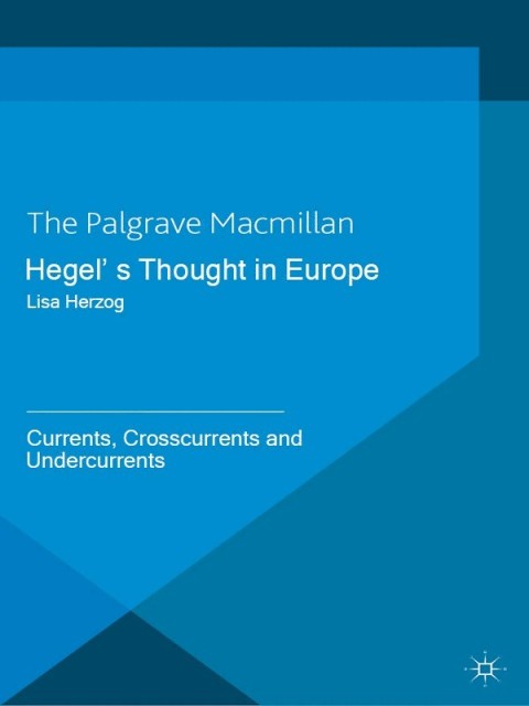 Cover image for book Hegel's Thought in Europe
