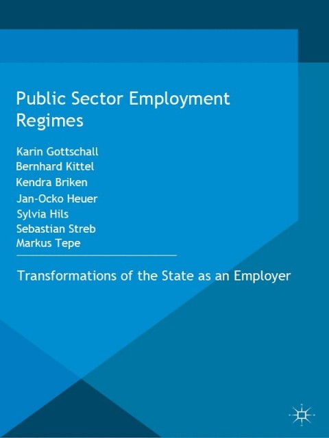 Cover image for book Public Sector Employment Regimes