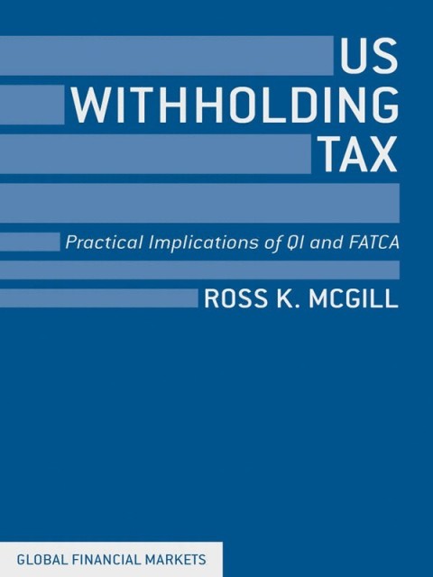 Cover image for book US Withholding Tax