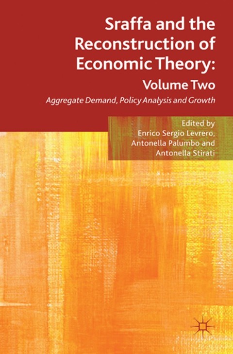 Cover image for book Sraffa and the Reconstruction of Economic Theory: Volume Two