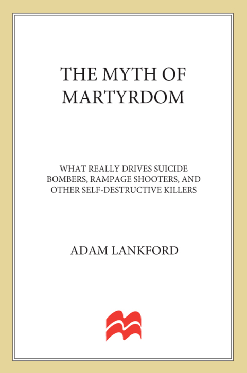Cover image for book The Myth of Martyrdom