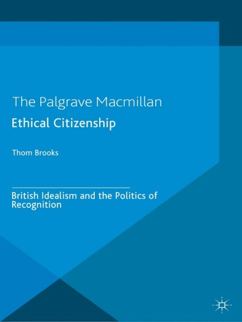 Cover image for book Ethical Citizenship