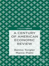 Cover image: A Century of American Economic Review 9781137333049