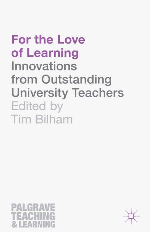 Cover image for book For the Love of Learning