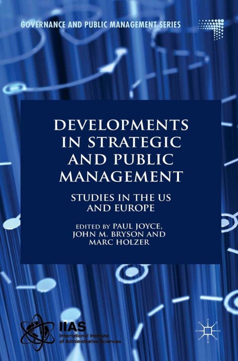 Cover image for book Developments in Strategic and Public Management