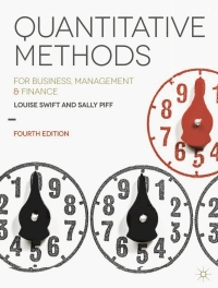 Imagen de portada: Quantitative Methods 4th edition 9781137376558