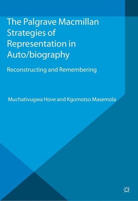 Cover image for book Strategies of Representation in Auto/biography