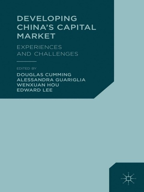 Cover image for book Developing China's Capital Market