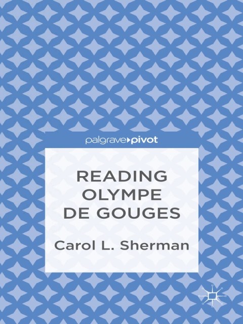 Cover image for book Reading Olympe de Gouges