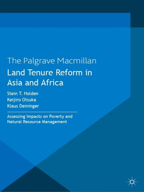 Cover image for book Land Tenure Reform in Asia and Africa