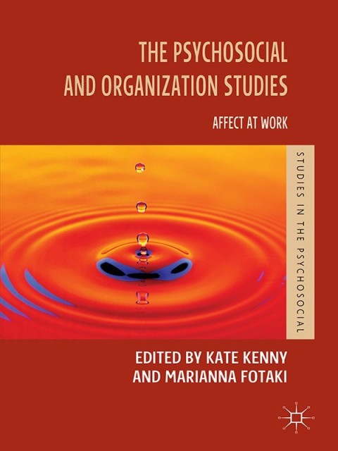 Cover image for book The Psychosocial and Organization Studies