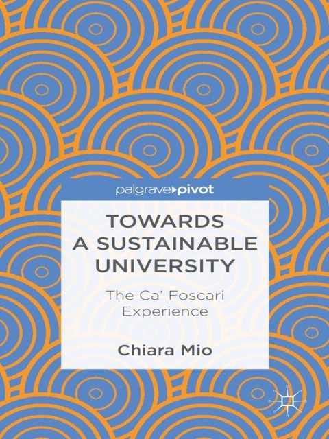 Cover image for book Towards a Sustainable University