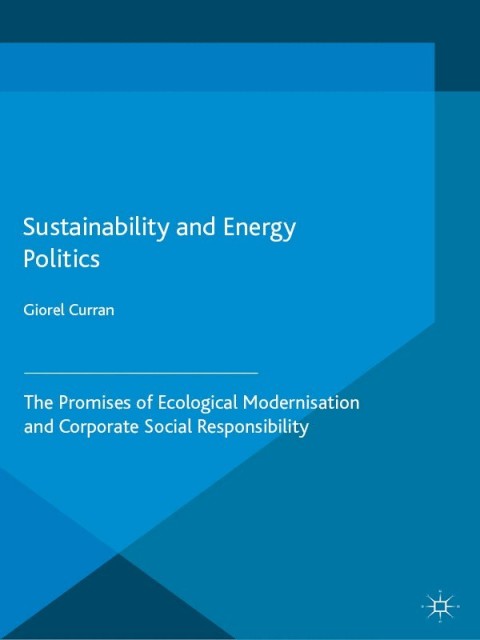 Cover image for book Sustainability and Energy Politics