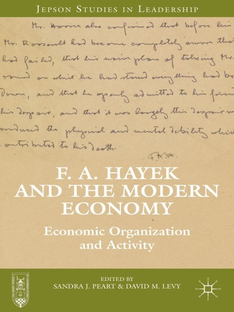 Cover image for book F. A. Hayek and the Modern Economy