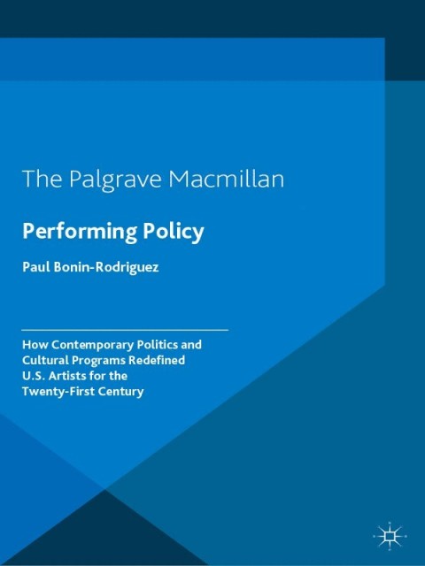 Cover image for book Performing Policy