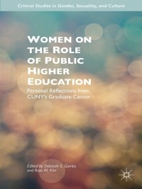 صورة الغلاف: Women on the Role of Public Higher Education 9781137360687