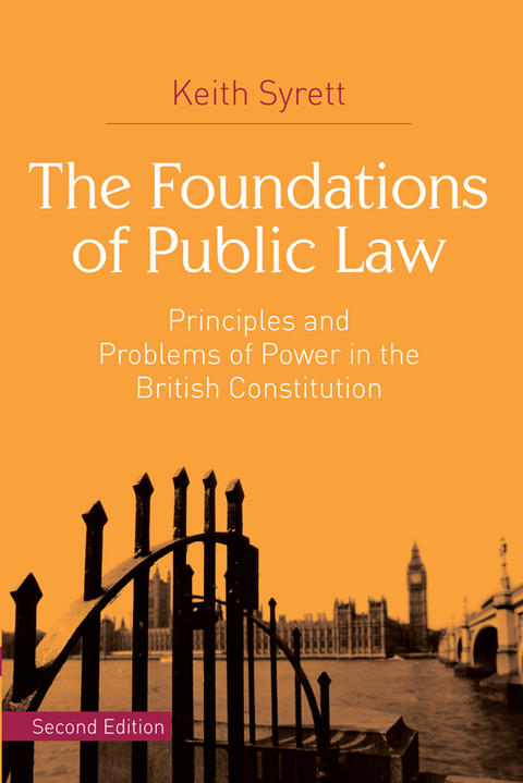 Cover image for book The Foundations of Public Law