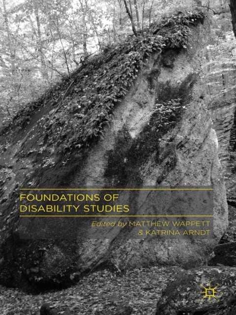 Cover image for book Foundations of Disability Studies