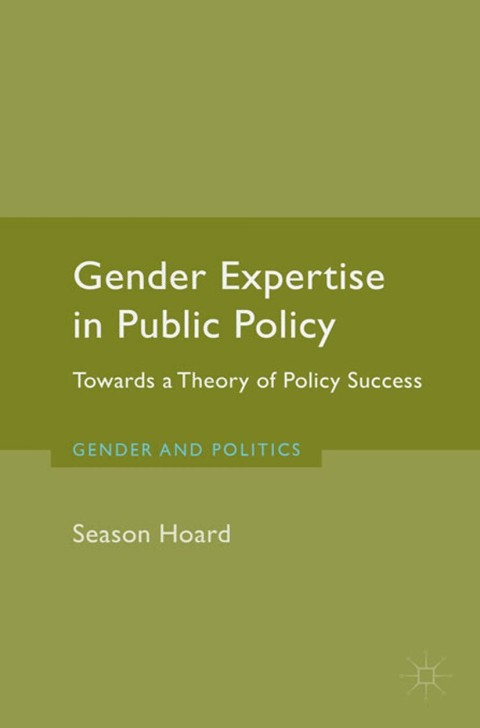 Cover image for book Gender Expertise in Public Policy