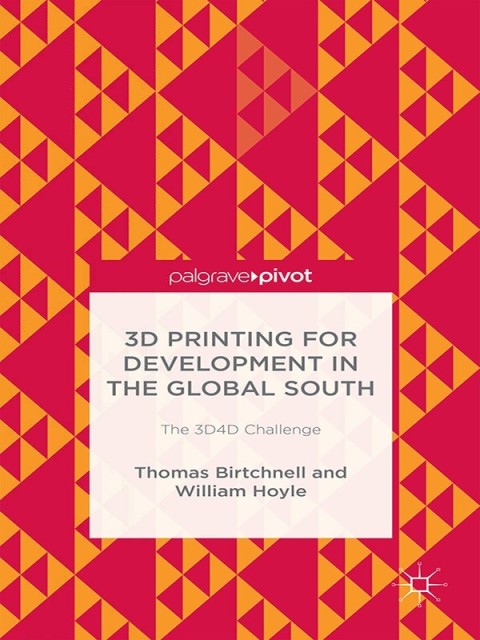 Cover image for book 3D Printing for Development in the Global South
