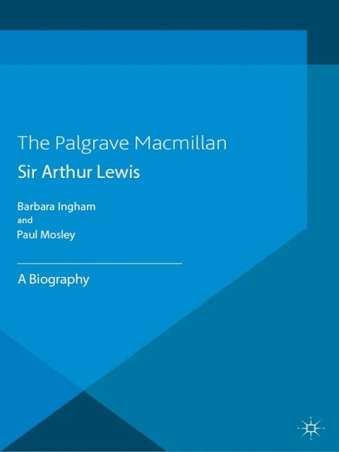 Cover image for book Sir Arthur Lewis