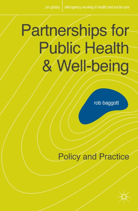 Cover image for book Partnerships for Public Health and Well-being
