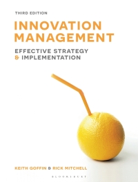 Imagen de portada: Innovation Management 3rd edition 9781137373434