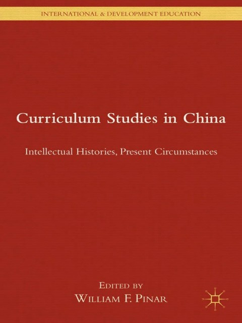 Cover image for book Curriculum Studies in China