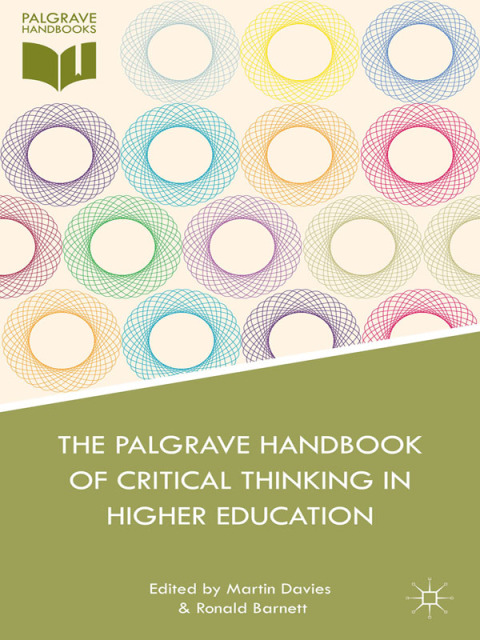 Cover image for book The Palgrave Handbook of Critical Thinking in Higher Education