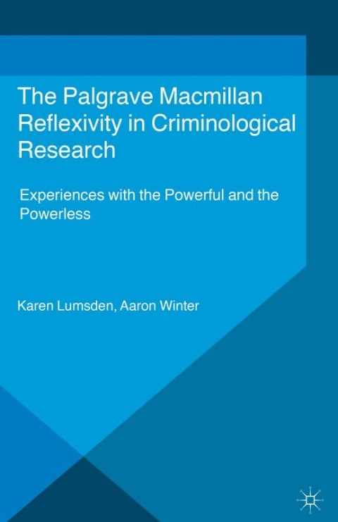 Cover image for book Reflexivity in Criminological Research