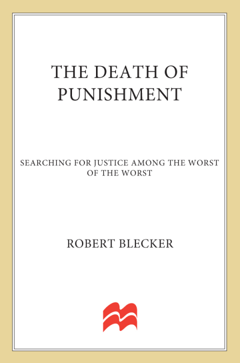 Cover image for book The Death of Punishment
