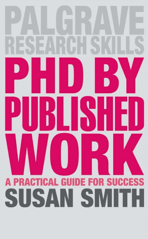 Cover image for book PhD by Published Work