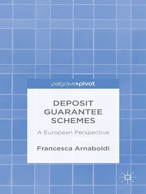 Cover image for book Deposit Guarantee Schemes