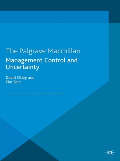 Cover image for book Management Control and Uncertainty