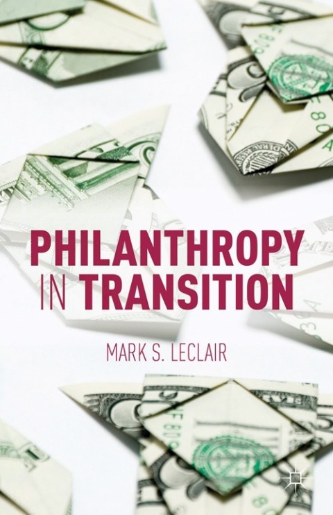 Cover image for book Philanthropy in Transition