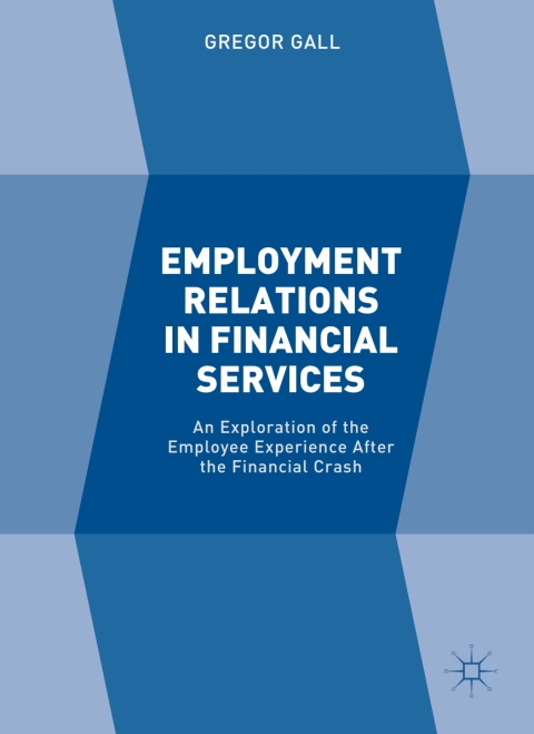 Cover image for book Employment Relations in Financial Services