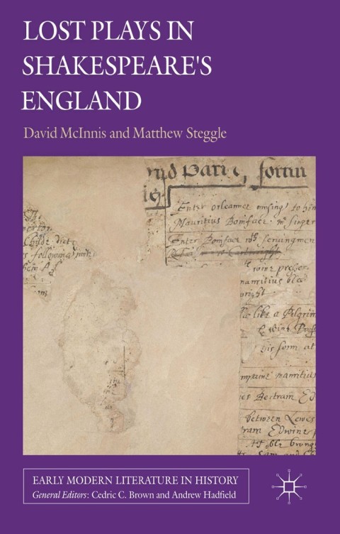 Cover image for book Lost Plays in Shakespeare's England